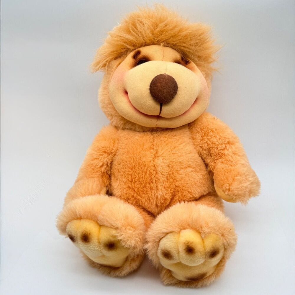 24K Polar Puff Dumplings 14" Plush Bear 1991 Stuffed Animal Vintage Cute Fuzzy